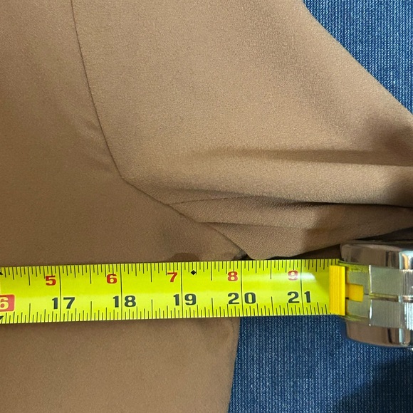 Rachel Zoe Camel Open-Front Blazer - Picture 8 of 8